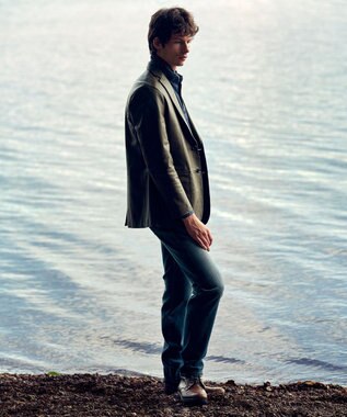 JOSEPH ABBOUD 【キングサイズ・サスティナブル】オゾンハイパワーデニム ネイビー系