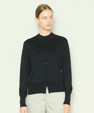 JOSEPH シルクコットン　カーディガン Black