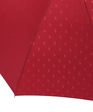 MOONBAT 【日本製】POLO RALPH LAUREN (ポロ ラルフローレン)長傘 ポロポニージャカード レッド