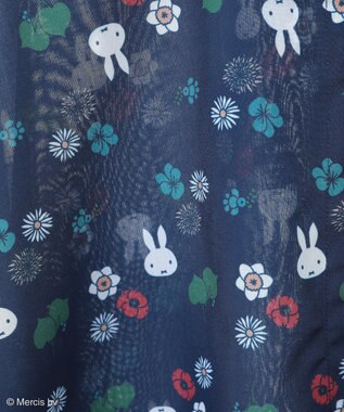 Green Parks ｍｉｆｆｙ／総柄プリントシャツ Navy