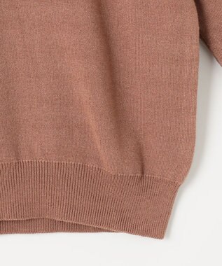 Feroux 【古畑星夏さん着用】フリルネックタートル ニット キャメル系