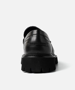 STEVE MADDEN 【MEN】GUSTAVO タンクソールビットローファー ブラック