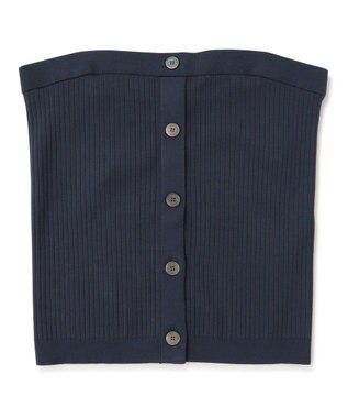 23区 【洗える】ヴィスコースストレッチ ニット ビスチェ グレイッシュブルー系