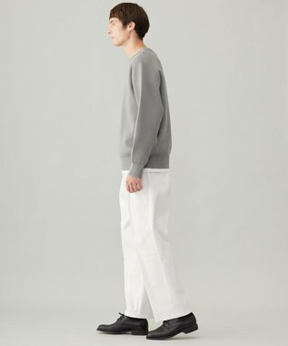 UNFILO MENS 【新色追加】FINE MOVE デニム タックパンツ [24年商品] ホワイト