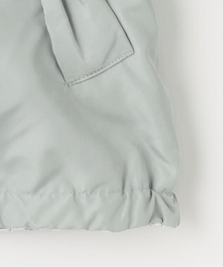 ANY KIDS フード取り外し リバーシブル ブルゾン ミント