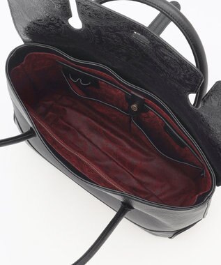 JOSEPH HOMME 【PELLE MORBIDA】 　フラップトートバッグ ブラック系