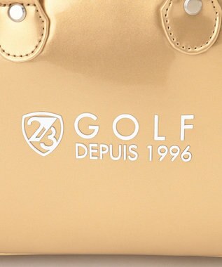 23区GOLF 【WOMEN】エレガントエナメルカートバッグ ゴールド系