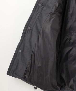 JOSEPH ABBOUD 【撥水/軽量/防風/フード取り外し可/ダウン】インターレースカルゼ  ダウン ブルゾン グレー系