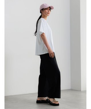 Te chichi 【遮熱/調温】ビッグTシャツ オフホワイト