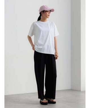 Te chichi 【遮熱/調温】ビッグTシャツ オフホワイト