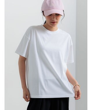 Te chichi 【遮熱/調温】ビッグTシャツ オフホワイト