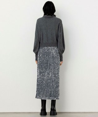 NAVE 【Nave・手洗い可】ポロニット ライトグレー系