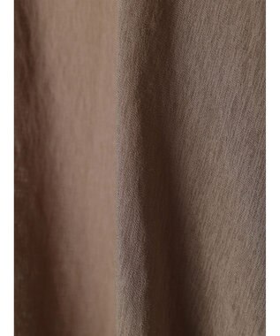 CRAFT STANDARD BOUTIQUE ヴィンテージボイルミルフィーユ襟付きシャツチュニック Mocha