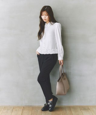 TOCCA 【A4サイズ対応・撥水】JOLIE KNOT NYLONTOTE トートバッグ ベージュ系
