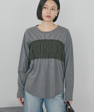 AMERICAN HOLIC ビスチェレイヤードプルオーバー Khaki