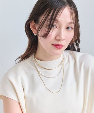 Phoebe <オンワード限定セット>2setプチパールヘアピン×ワンポイントパールピアス ホワイト