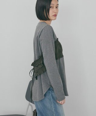 AMERICAN HOLIC ビスチェレイヤードプルオーバー Khaki