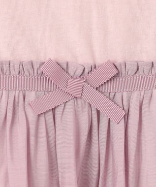 組曲 KIDS 【80~100㎝】ベビーフラワー ドレス ピンク系