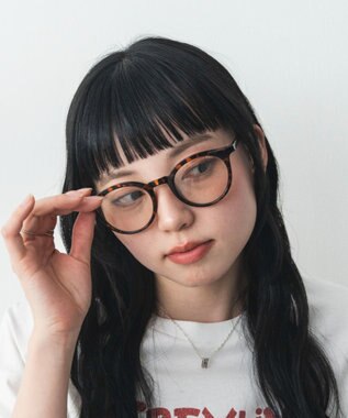 WEGO 【ユニセックス着用ITEM】調光レンズサングラス 柄4
