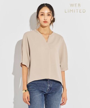 BEIGE， 【好評につき追加生産決定！・ WEB限定】ANDRE / ブラウス Taupe