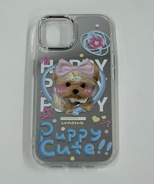 WEGO puppyミラーiphoneケース