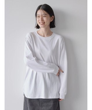 AMERICAN HOLIC ラウンドテールカットチュニック Off White