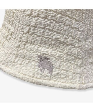 林八百吉商店 moz  キッズ　シャーリングハット アイボリー