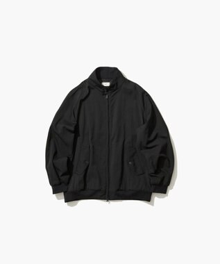 ATON HIGH TWIST NYLON | ハリントンジャケット - UNISEX BLACK