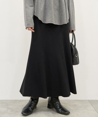 AMERICAN HOLIC リブマーメイドスカート Black