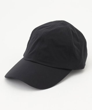 UNFILO 【接触冷感/UVケア/軽量】FINE MOVE スタジアムキャップ ブラック