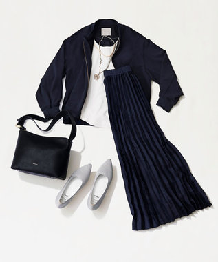 steppi 【洗える/撥水】グリッター ポインテッド パンプス シルバー ラメ