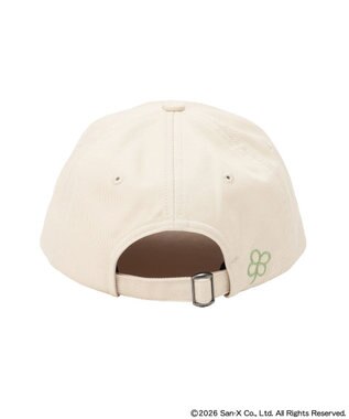 earth music&ecology 【予約】リラックマ×earth ワンポイント刺?キャップ アイボリー