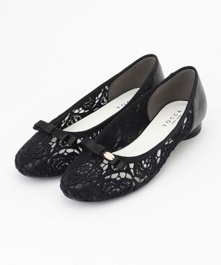 TOCCA TINY RIBBON FLATSHOES フラットシューズ ブラック系7