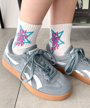 WEGO デザインパイルクルーソックス（14㎝）