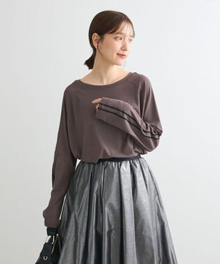 Green Parks シアークロップドプルオーバー Gray