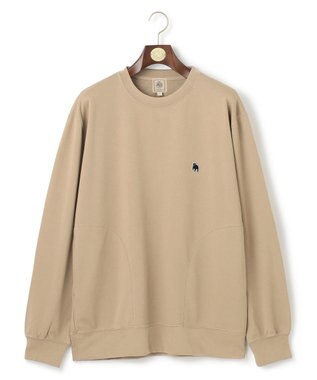 J.PRESS MEN バックブルクルーネック スウェット ベージュ系