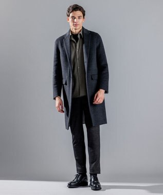 JOSEPH HOMME WOOL CASHMERE TWILL SHIRT ベージュ系