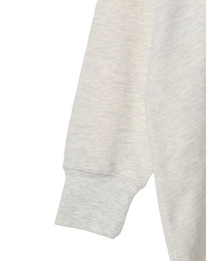 Green Parks ロゴ裏毛チュニック Oatmeal