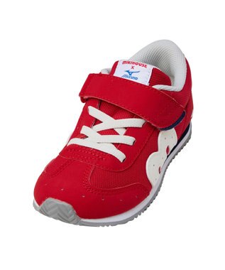 MIKI HOUSE HOT BISCUITS 【WEB限定】【16-21cm】ミズノコラボ キッズシューズ【WebLimited】 赤