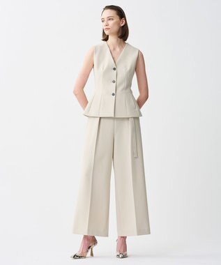 uncrave プルーフダブルクロス ワイドパンツ グレージュ