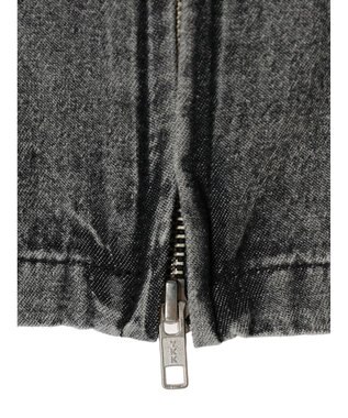 Green Parks ・ＥＬＥＮＣＡＲＥ　ＤＵＥ　Ｗ－ＺＩＰ　デニムキャミ Gray