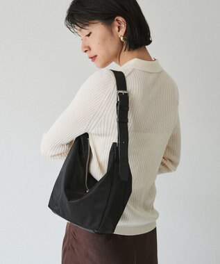 russet ナイロン2WAYミニショルダーバッグ(SF-261) Black