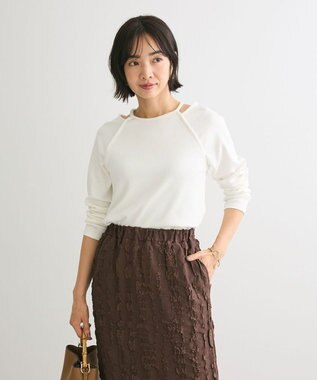 Green Parks ・ＳＵＧＡＲ　ＳＰＯＯＮ　レイヤードライクリブロンＴＥＥ Off White