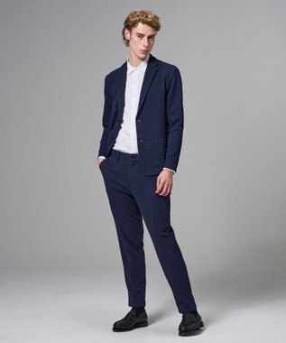 JOSEPH HOMME 【オリジナル素材】ライトタックジャージー　カットソージャケット ネイビー系