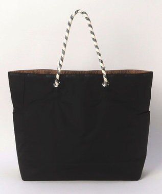 LeSportsac LARGE 2 WAY TOTE/ジェットブラック/プロビンシャル ジェットブラック/プロビンシャル