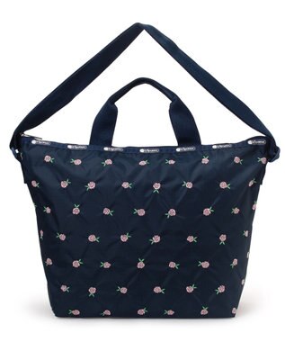 LeSportsac DELUXE EASY CARRY TOTE/ピンクローズエンブロイダリー ピンクローズエンブロイダリー