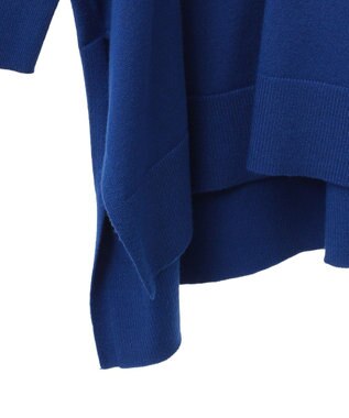 AMERICAN HOLIC バイパチＶネックロングニットプルオーバー Blue