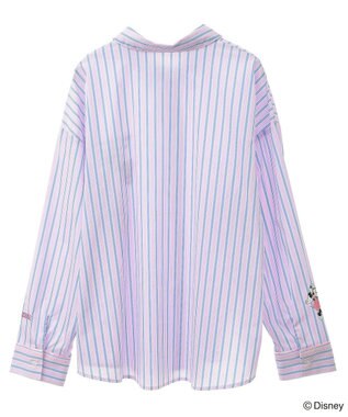 Green Parks ミッキー＆フレンズ／ストライプシャツ Stripe Pink