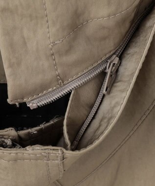 JOSEPH HOMME ナイロンスナバック　フードコート キャメル系