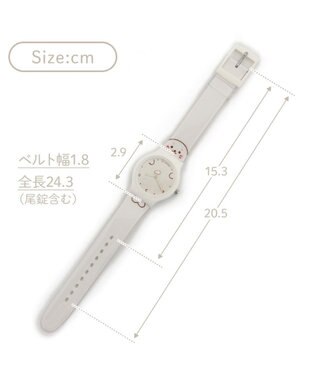 Mother garden しろたん 腕時計 《のんびりライフ/おなか》 おなか